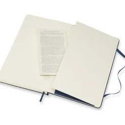 Classic Hard Cover Notebook Large Blue