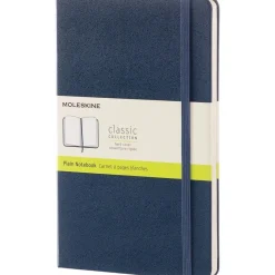 Classic Hard Cover Notebook Large Blue