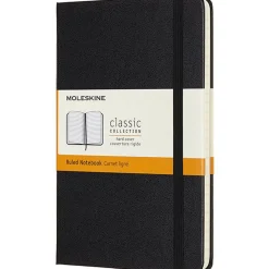 Classic Hard Cover Notebook Medium Black