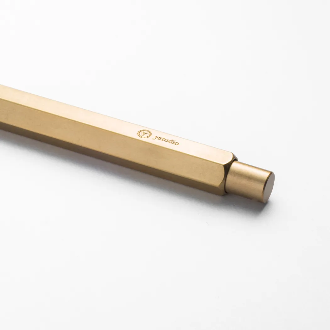 Classic Revolve Skisspenna 2 mm Brass