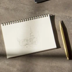 Classic Revolve Skisspenna 2 mm Brass