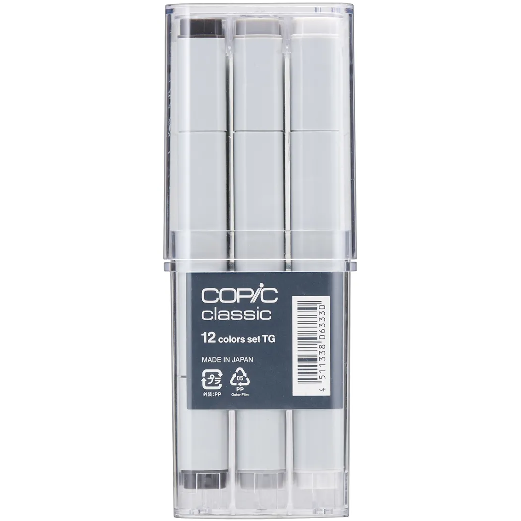 Classic 12-set Toner Gray
