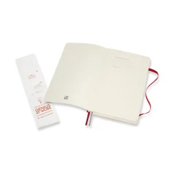 Classic Soft Cover Notebook Expanded Red