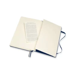 Classic Soft Cover Notebook Expanded Blue Linjerad