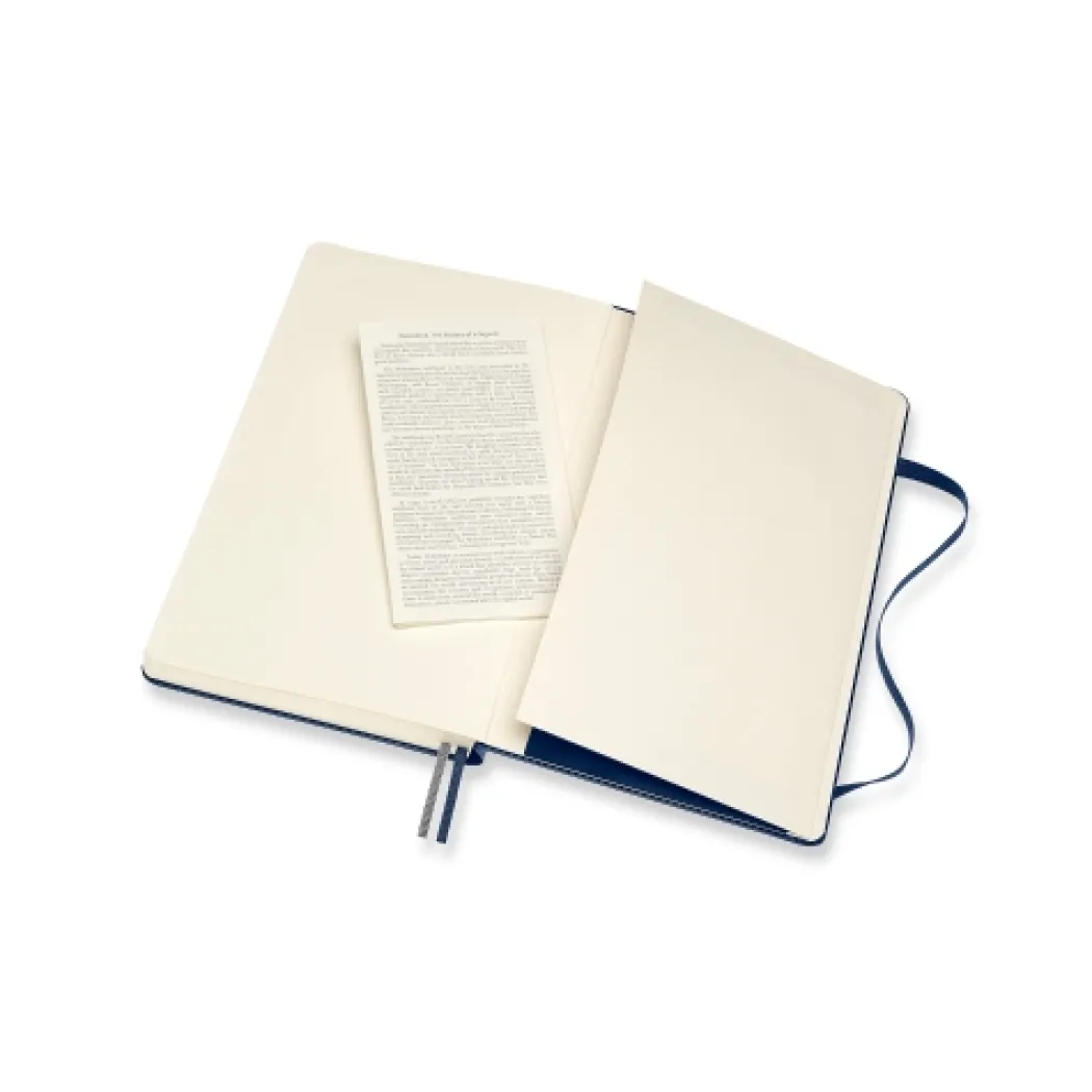 Classic Soft Cover Notebook Expanded Blue Linjerad
