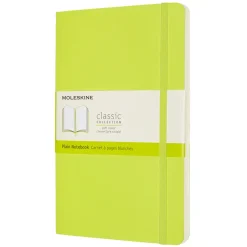 Classic Soft Cover Notebook Large Lemon Green