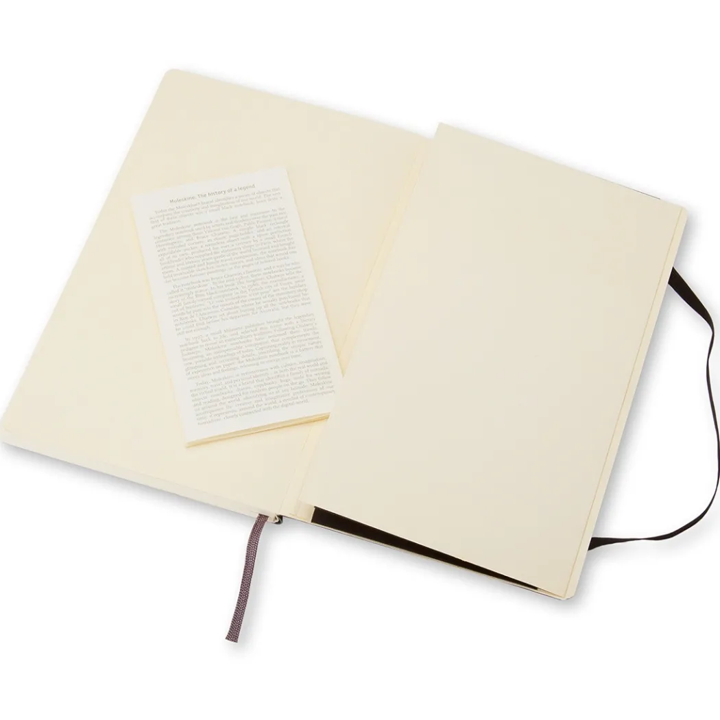 Classic Soft Cover Notebook Large Black