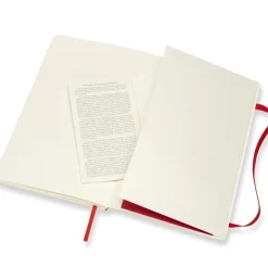Classic Soft Cover Notebook Large Red