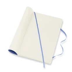 Classic Soft Cover Notebook Large Hydrangea Blue