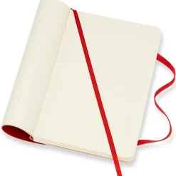 Classic Soft Cover Notebook Pocket Red