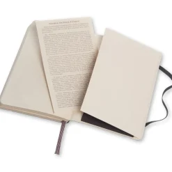 Classic Soft Cover Notebook Pocket Black