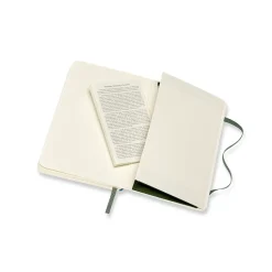 Classic Soft Cover Notebook Pocket Myrtle Green