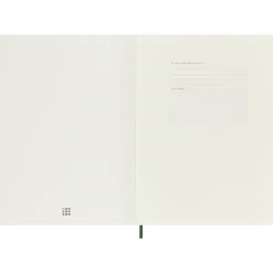 Classic Soft Cover Notebook XL Myrtle Green