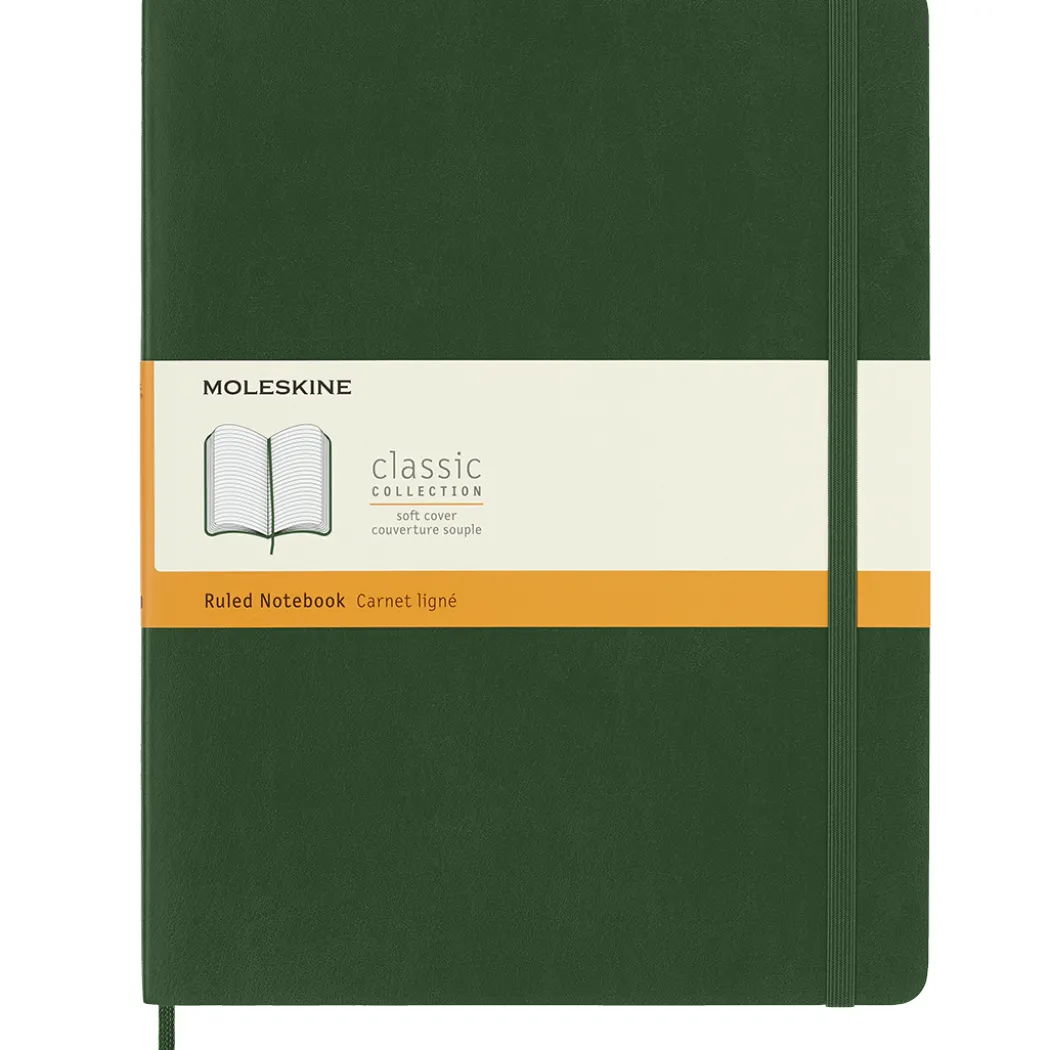 Classic Soft Cover Notebook XL Myrtle Green