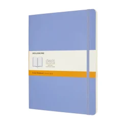 Classic Soft Cover Notebook XL Hydrangea Blue
