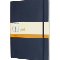 Classic Soft Cover Notebook XL Blue Linjerad