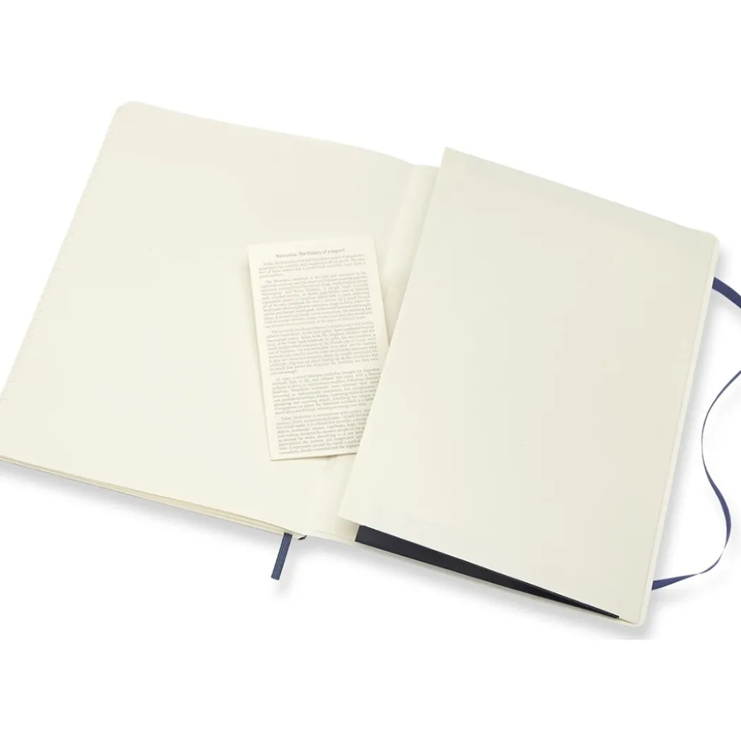 Classic Soft Cover Notebook XL Blue Linjerad