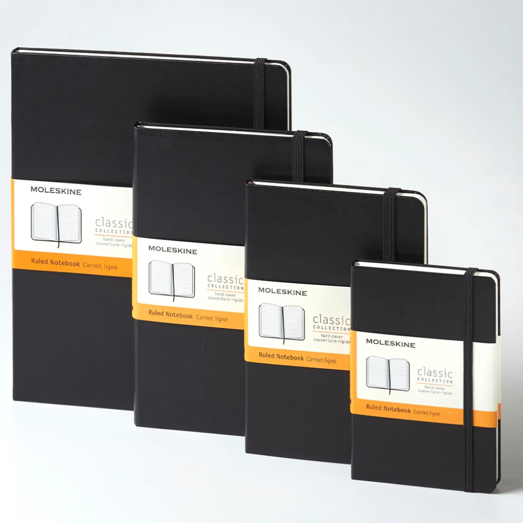 Classic Soft Cover Notebook XL Blue Linjerad