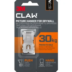 Claw Tavelkrok för gipsvägg 30 kg 2-pack