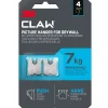 Claw Tavelkrok för gipsvägg 7 kg 4-pack