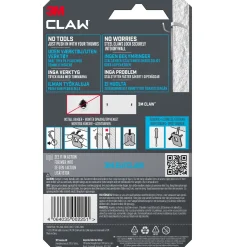 Claw Tavelkrok för gipsvägg 7 kg 2-pack