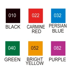 Clean Color Real Brush 6-set