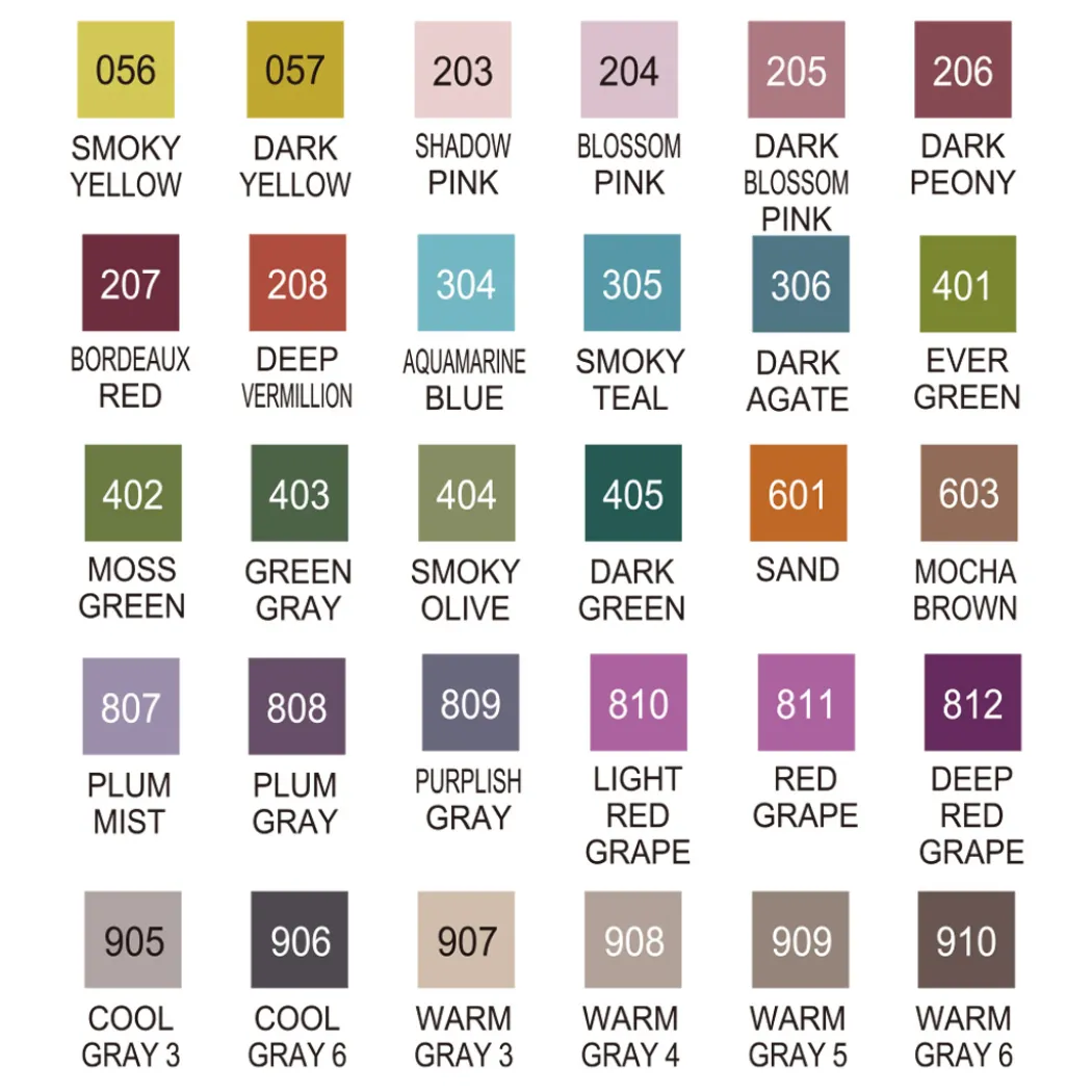 Clean Color Real Brush 30-set A
