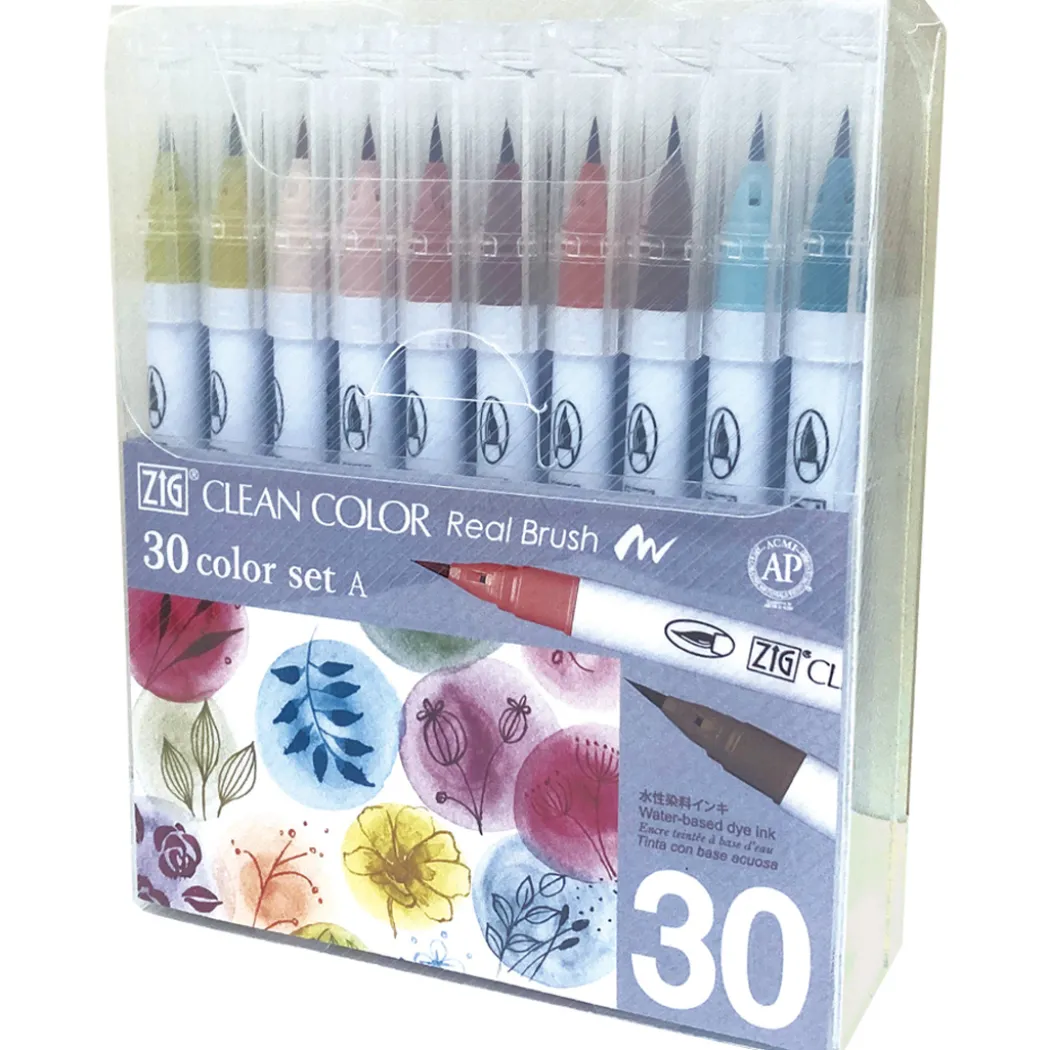 Clean Color Real Brush 30-set A