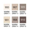Clean Color Real Brush 6-set Warm Gray
