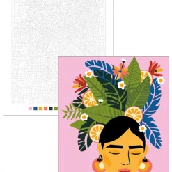 Color by Numbers: Flowers