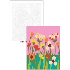 Color by Numbers: Flowers