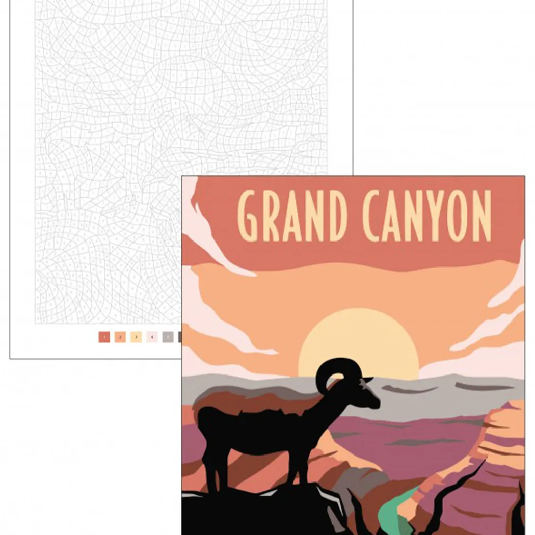 Color by Numbers: US National Parks