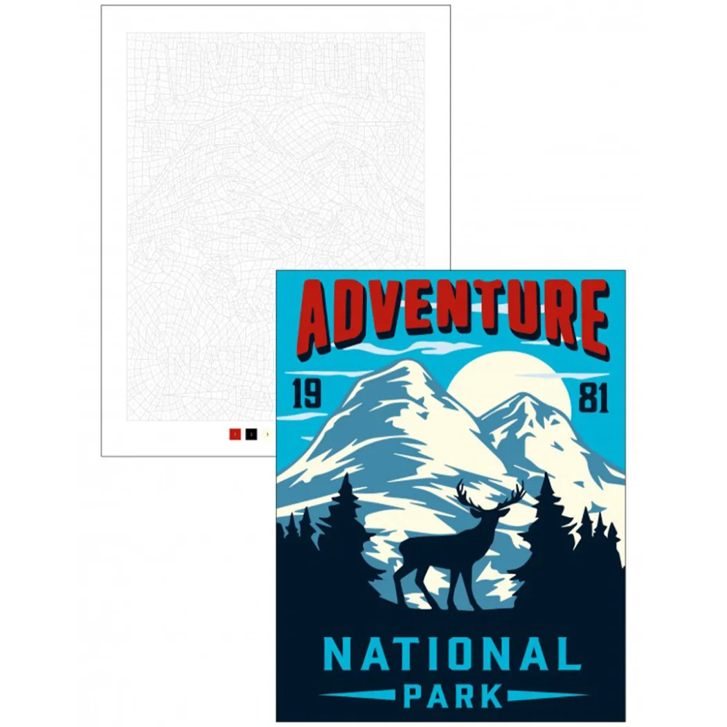 Color by Numbers: US National Parks