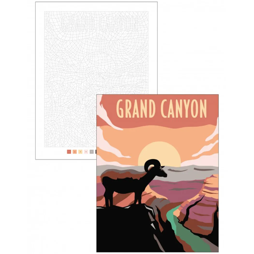 Color by Numbers: US National Parks