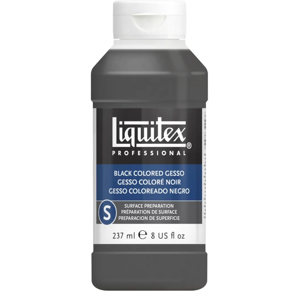 Colored Gesso Black 237 ml