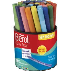 Colour Broad Tip 42-pack (3 år+)