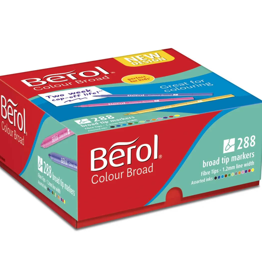 Colour Broad Tip 288-pack (3 år+)