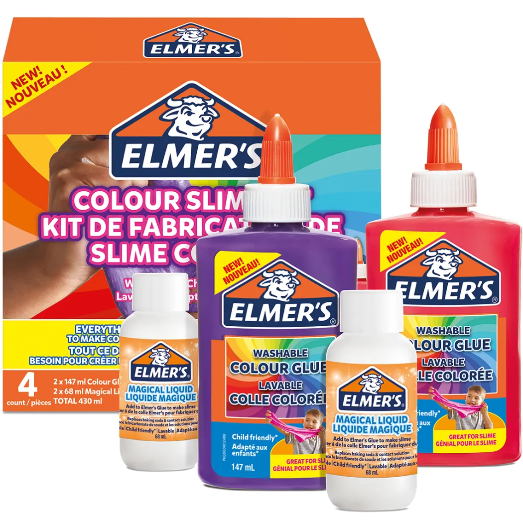Colour Slime Kit 4 delar