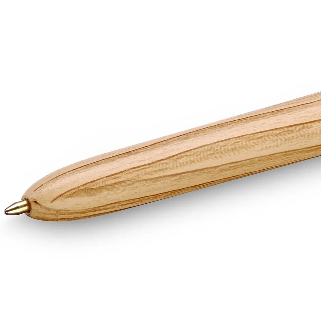 4-Colours Wood Multipenna