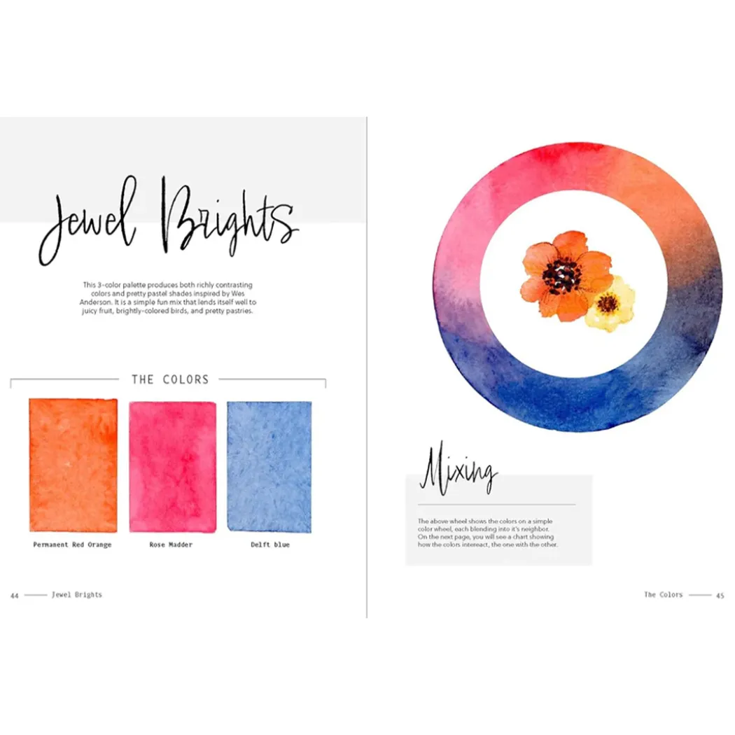 3-Colour Watercolour