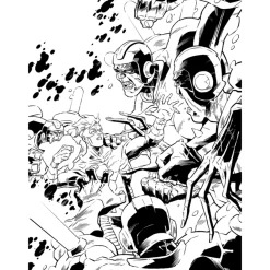 Comic Art Superheroes