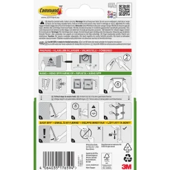 Command Tavelupphängning Strips Small