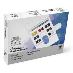 Cotman Akvarellfärg Compact Box 14 ½ - koppar