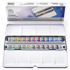 Cotman Akvarellfärg Sketchers Metal Box 24 ½ - koppar