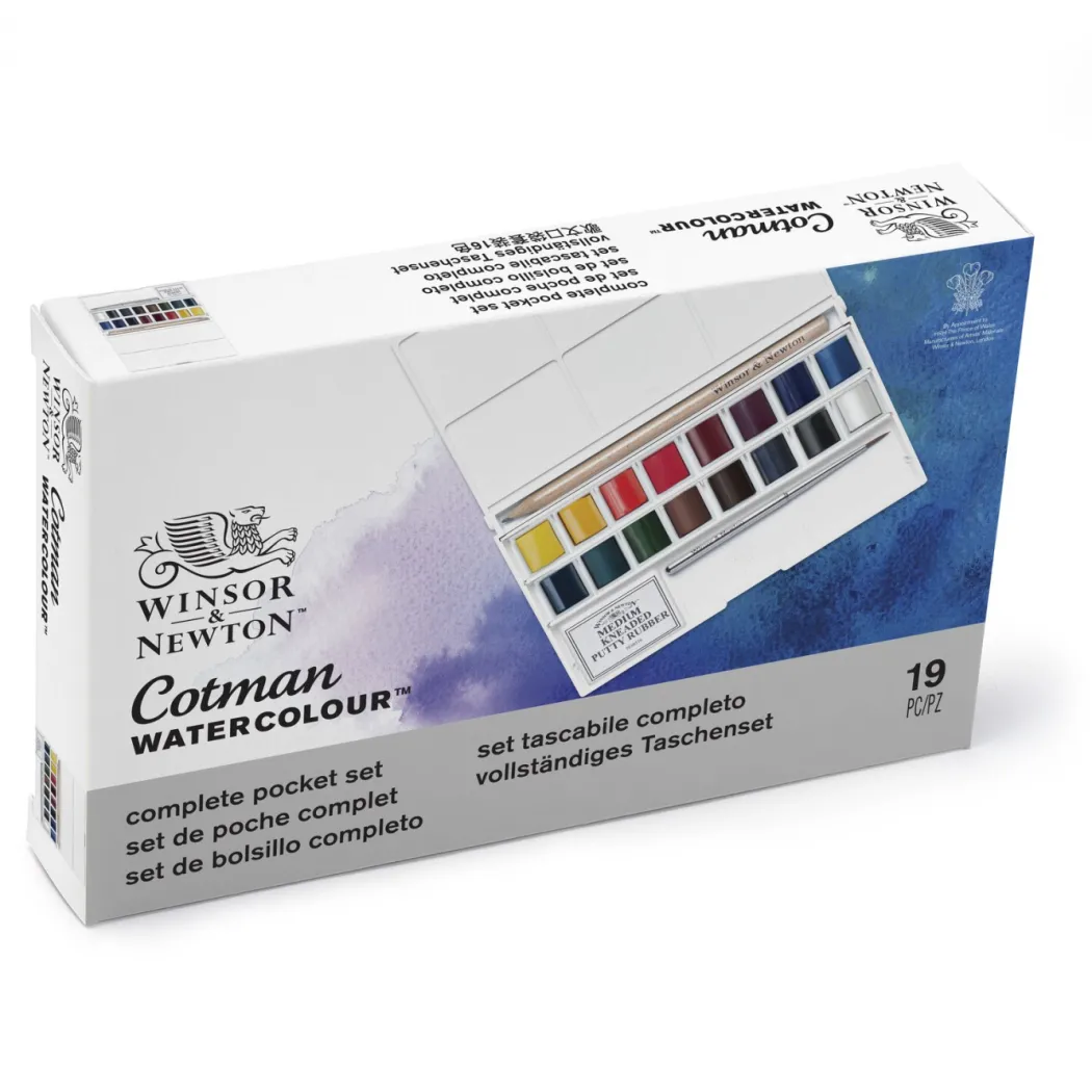 Cotman Akvarellset Deluxe Sketchers Pocket Box