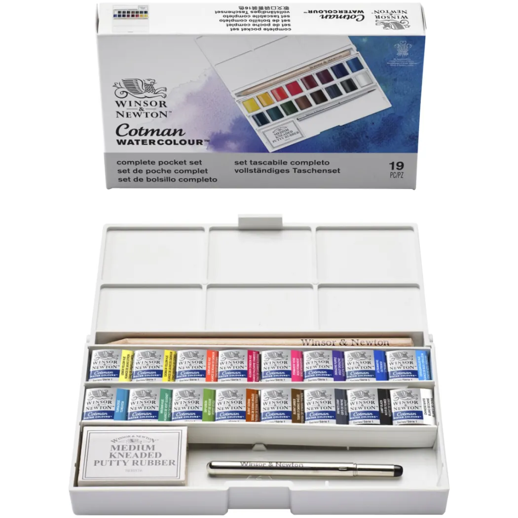 Cotman Akvarellset Deluxe Sketchers Pocket Box