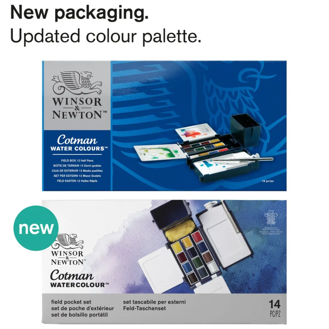 Cotman Akvarellset Field Pocket