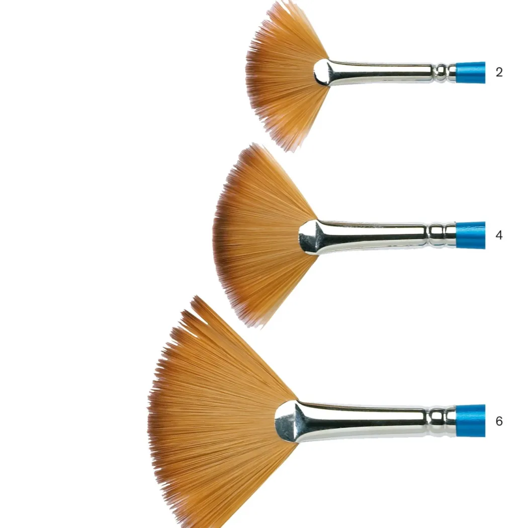 Cotman Solfjäderpensel 888 St 2 (Kort skaft)