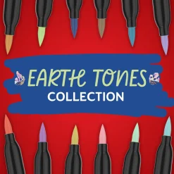 Creative Marker Brush Tip 5-pack Earth Tones