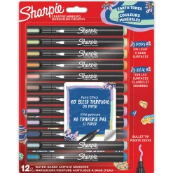 Creative Marker Bullet Tip 12-pack Earth Tones